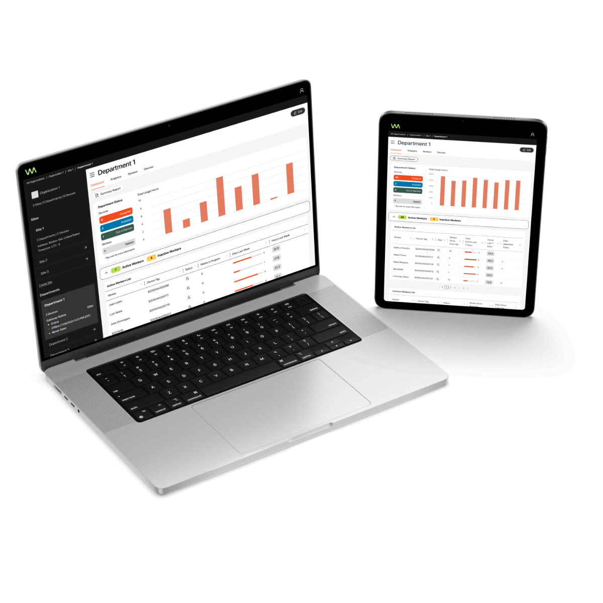 Placeholder del mockup Verve Motion